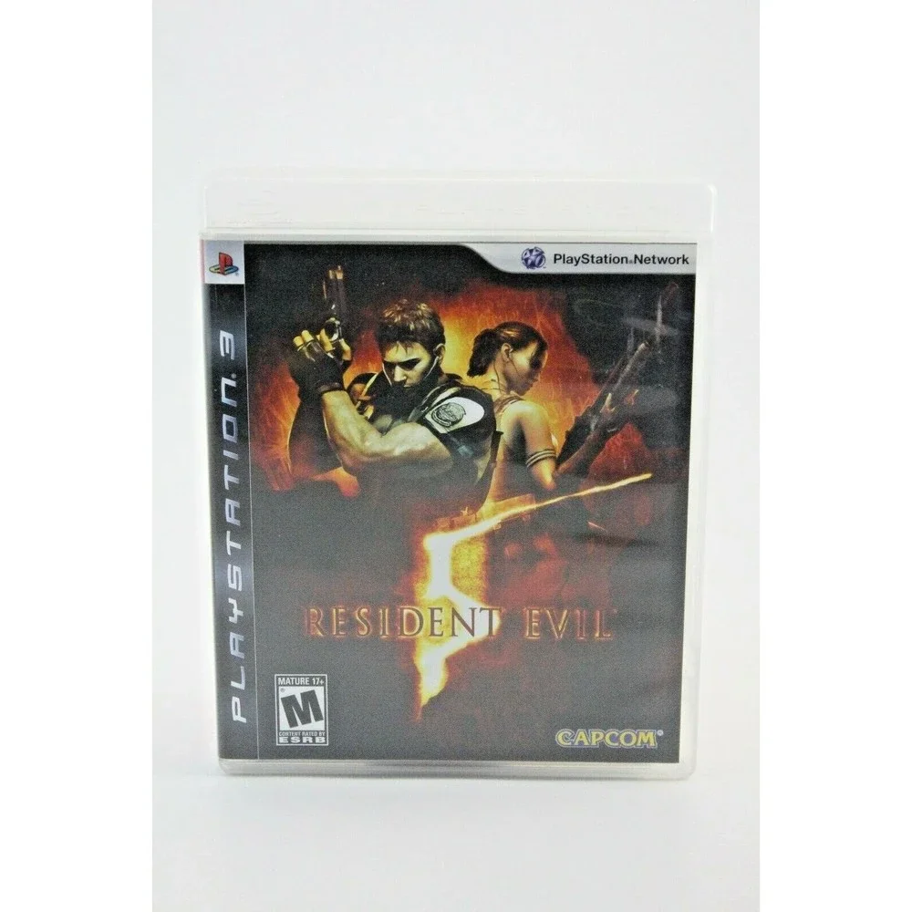 PS3 Lot of 3 Games: Resident Evil 5, Madden 12 & Saints Row The Third Rated M/E